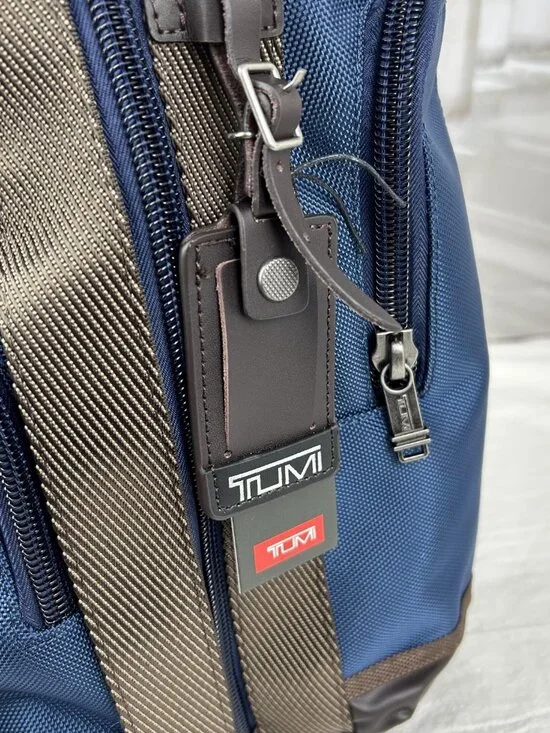 NEW Tumi Alpha Bravo Monterey Sling Shoulder Bag Navy Blue - Picture 12 of 12